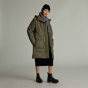Everlane The ReNew Long Puffer, Kalamata, M